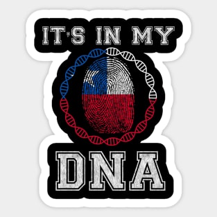 Chile  It's In My DNA - Gift for Chilean From Chile Sticker